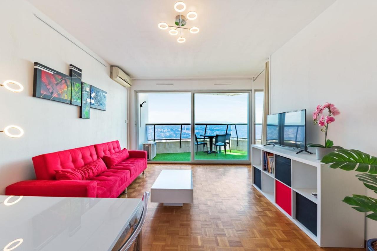 Apartment With Swimming-Pool Balcony And Breathtaking View On Marseille Eksteriør bilde